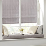 Basketweave Room Darkening Cordless Roman Shade B035129703