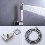 12 Inch Bathroom Rain Shower Combo Set With Hand Shower W121749881