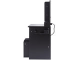 41" Large Size Left Bedside Cabinet Vanity TableCushioned Stool Dresser Set, 2 AC2 USB Power W936P230831