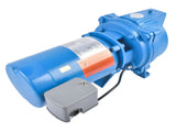 J5S 1/2 HP 115/230 V Cast Iron Shallow Water Well Jet Pump 3500 RPM Blue 96861587