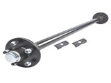 2000 Pounds Trailer Axle 5 Lug Hubs 54" Hub Face Replacement for Camper Smaller Boat Trailer 69035252