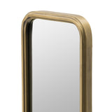 ZNTS 47" x 8" Full Length Mirror with Antique Gold Metal Frame, Long Mirror for Hallway Living Room W2078124332