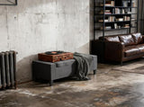 Upholstered Entryway Bench with Seating,Storage Ottoman Bench,with Lift Top and Rubberwood Legs T3971P416408