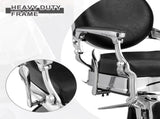 PVC leather, silver plated aluminum alloy frame, extra large pump disc with towel rack, square seat 39883819