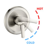 Shower Head with Handheld Shower System with 8" Rain Shower Head with Tub Spout W121949100