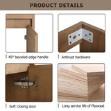 Soft Close Doors Bathroom Vanity With Sink,16 Inch For Small Bathroom W999125018