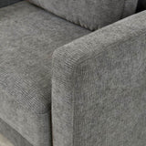Modern Accent Chair, Chenille Upholstery Armchair - Modern Style, Solid Wood Frame - Ideal for W1765P172326