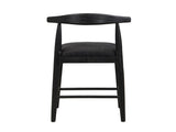 COUNTER STOOL IN BLACK FABRIC N771P339881H
