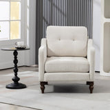 Accent Comfy Chenille Chair w/USB charging port,Mid,Soft,High-support Rebound Sponge,Ergonomic W2715P312489