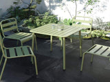 Sera square table outdoor courtyard table villa open air dining table waterproof table retro W3318P308266