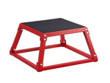 12 Inch Plyometric Jump Box, Steel Plyo Platform with Anti-Slip Surface for Home Gym Training, 44344129