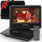 ZNTS DBPOWER 11.5" Portable DVD Player, 5-Hour Built-in Rechargeable Battery, 9" Swivel Screen Region 81468570