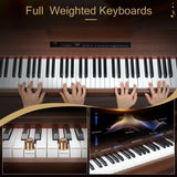 GDP-104 88 Keys Full Weighted Keyboards Digital Piano with Furniture Stand, 37672238
