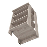 St. Clair Linen Cabinet, Two Interior Shelves, Two Open Shelves, Single Door B200P188814
