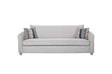 Sofa in Sand Fabric - 2 Down Pillows B2699P298413