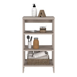 St. Clair Linen Cabinet, Two Interior Shelves, Two Open Shelves, Single Door B200P188814