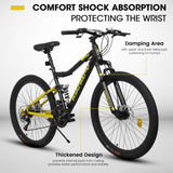 A26336-26 Inch Aluminum Frame Shock Fork Plus Shock Absorber 21-speed Unisex Mountain Bike W709P222990