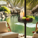 Patio Umbrella Table Tray Adjustable 14735553