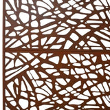 Outdoor & Indoor Privacy Metal Privacy 76" H48" W, Freestanding Decorative Privacy W465P193191
