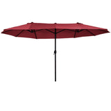 Outdoor beach umbrella/Double-Sided Market Umbrella 31656027