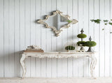 46" x 16.5" x 30" Slimline Whitewash Console Table, for Hallway Living Room Bedroom W2078P144747