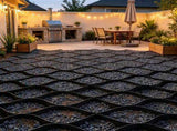 26.87 x 3.94 FT Gravel Grid, 2" Permeable Geo Grid Driveway Stabilizer for Garden, Patio & RV 09819082
