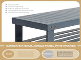 3-Tier Seamless Top Bamboo Shoe Rack 96661986