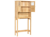 2-Door 3-Tier Toilet Cabinet Particleboard Melamine-Faced Bathroom Vanity Bathroom Cabinet with 06684122