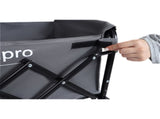 Expandable Dual-Layer Utility Wagon with 100% Extra Space - 225lbs Grocery Cart for Camping, 19268330