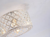 18.11' Flush Mount Ceiling with Light Kit, Crystal Ceilings with Remote Control,Chandelier W3596P462038