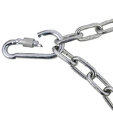 ATV Drag Harrow 4'x5', Chain Harrow for Landscape Leveling or Sod Prepping, Durable UTV Tractor W465101029