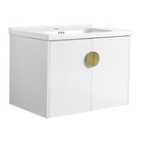 28 Inch Soft Close Doors Bathroom Vanity With Sink, For Small Bathroom W999132143