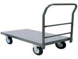 Platform Truck Industrial Flat Dolly Cart with Wheels - Heavy Duty 24 x 48 Cart - 2000lb Capacity 86171922