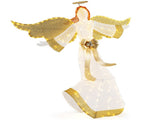 5.2 ft Christmas Pre-Lit Angel with Halo, Christmas Decorations 05994455