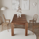 Multifunctional extendable console table W331106545
