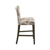 ZNTS Tufted Back Counter Stool B03549036