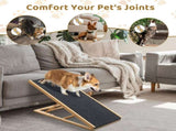 Large Dog Pet Ramp Stairs with Adjustable Height for Bed Couch Car Truck SUV, Foldable Dog Ramp for 53404340