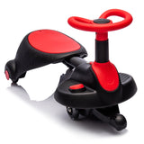 6V Kids Ride On Electric Wiggle Car,Flashing & Shock absorbing PU Wheels For Effective Floor W1578P213377