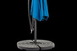 14.8 Ft Double Sided Outdoor Umbrella Rectangular Large with Crank W640P234552