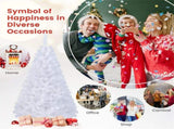 6 Feet White Christmas Tree 95485216