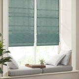 Printed Faux Silk Room Darkening Cordless Roman Shade B035129684