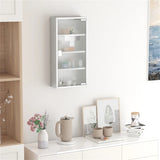 Lockable bathroom cabinet, 4-layer stainless steel medical wall box 35544352