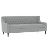 78.75'' 3-Seater Sofa, Button Tufted Backrest with Comfy Cushion, Mid Century Modern Couches for W680P188561
