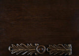 Formal Traditional Luxury Sofa Cherry Finish with Gold Tipping Solid Wood Living Room Furniture 1pc B011P290784