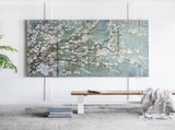 18.5" x 59" Saison White Cherry Blossom Canvas Print, Wall Decor for Living Room Bedrrom Entryway W2078130318