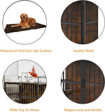 Dog Crate Furniture-Style Cages for Large Dogs Indoor Heavy Duty Super Sturdy 41" T3210P294077
