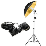 ZNTS 45W Photo Photography Umbrella Lighting Kit Studio Light Bulb Non-Woven Fabric Backdrop Stand 28327601