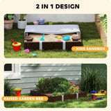 Kids Sandbox with Cover 20807289