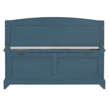 TREXM Shoe Bench, Retro Shoe Bench with Safe Soft-Close Devices, Chest with Hidden N715P198568M