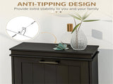Shoe Storage Cabinet-Black 01088751
